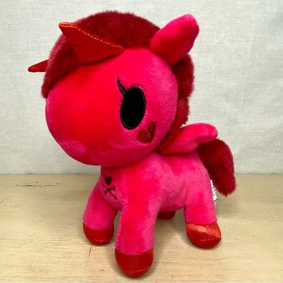 Tokidoki Unicorno Peperino Spice Red 8" Plush Unicorn - Picture 1 of 11
